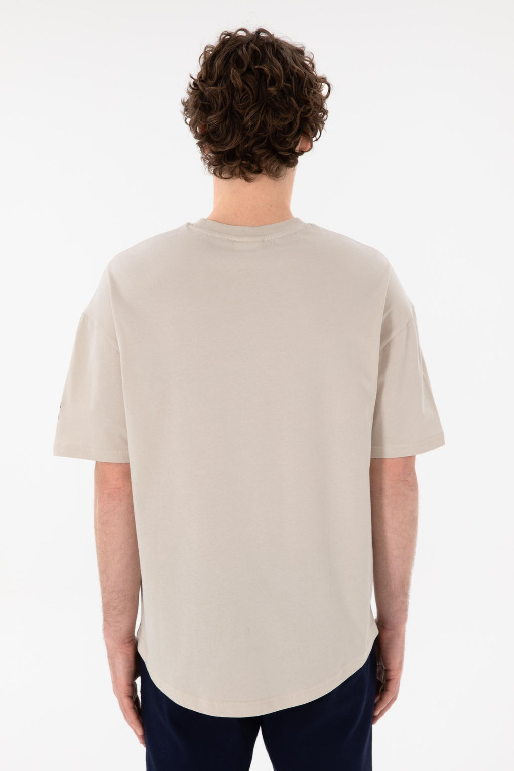 Erkek Long Fit Bisiklet Yaka Ta_ Basic Ti__rt Sepette S_rpriz _ndirim - U.s. polo assn фото 6