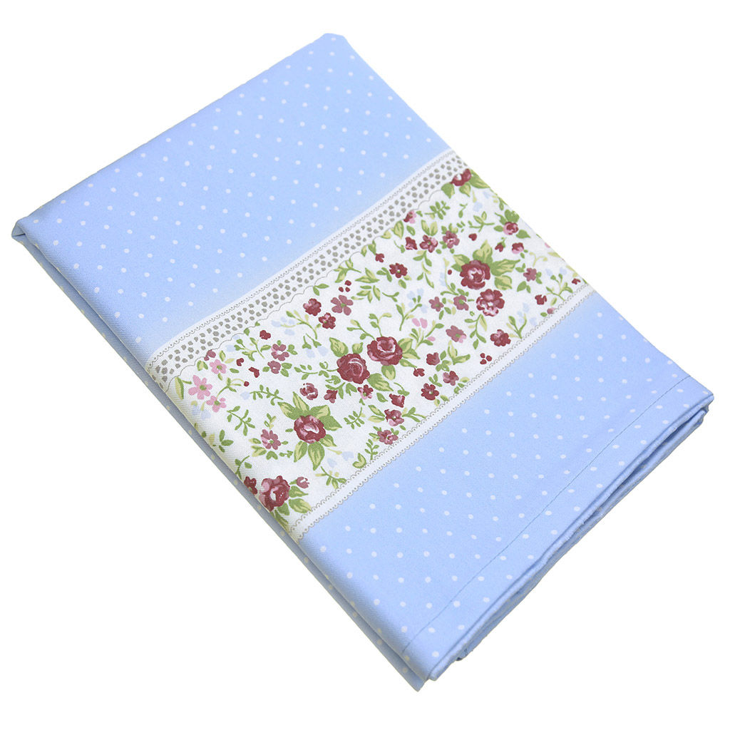 Английский сад Скатерть 150х145см, длина стола до 110см, на 4 персоны, хлопок Премиум 186г/м2, Домашняя мода (Россия)  фото 4