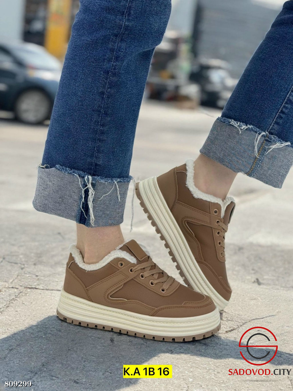 Кеды, выполненные из кожи-зам - Bruno фото 2