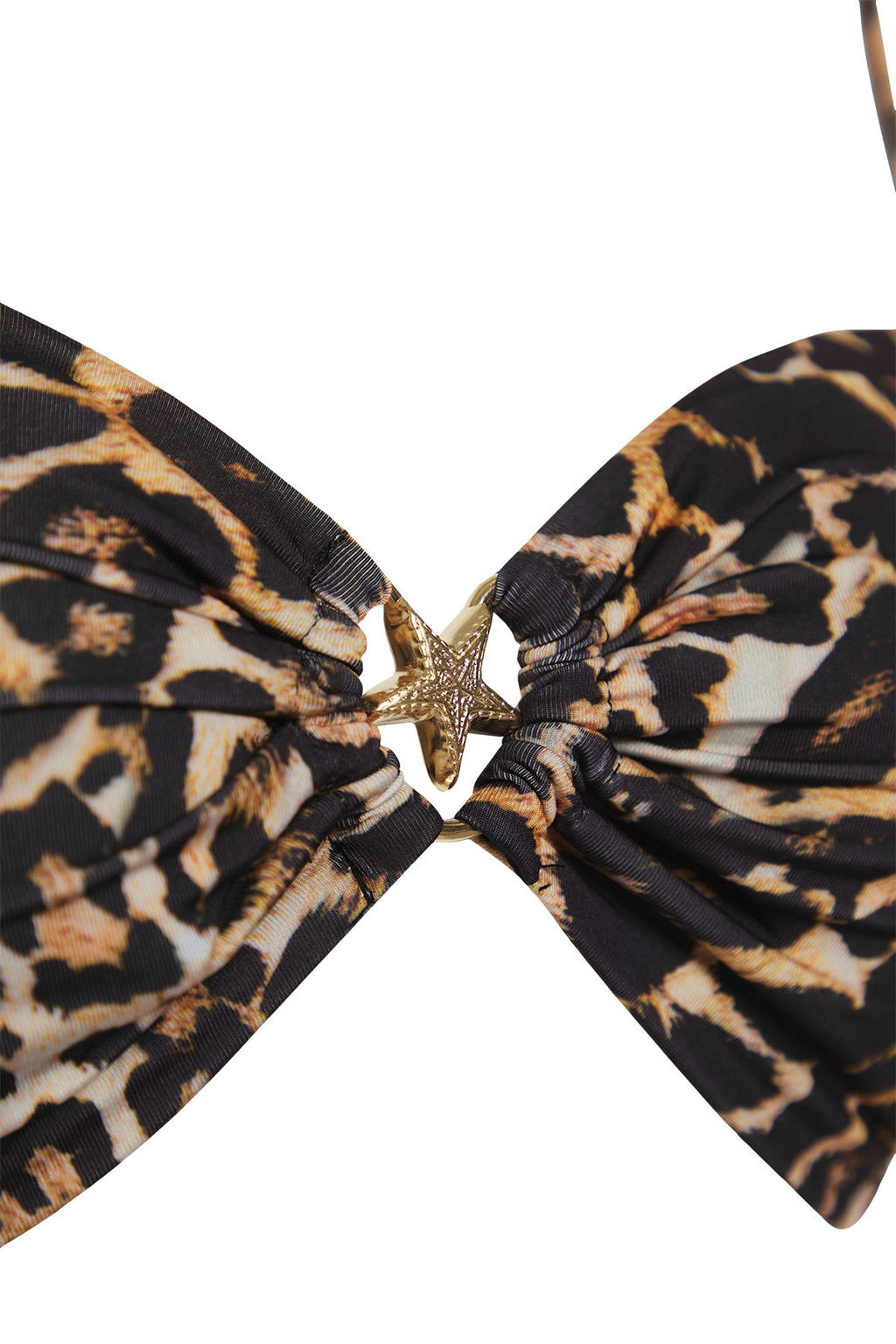 Leopar Desenli Straplez Premium Aksesuarl? Mix&Match Bikini Ustu TBESS24BU00150