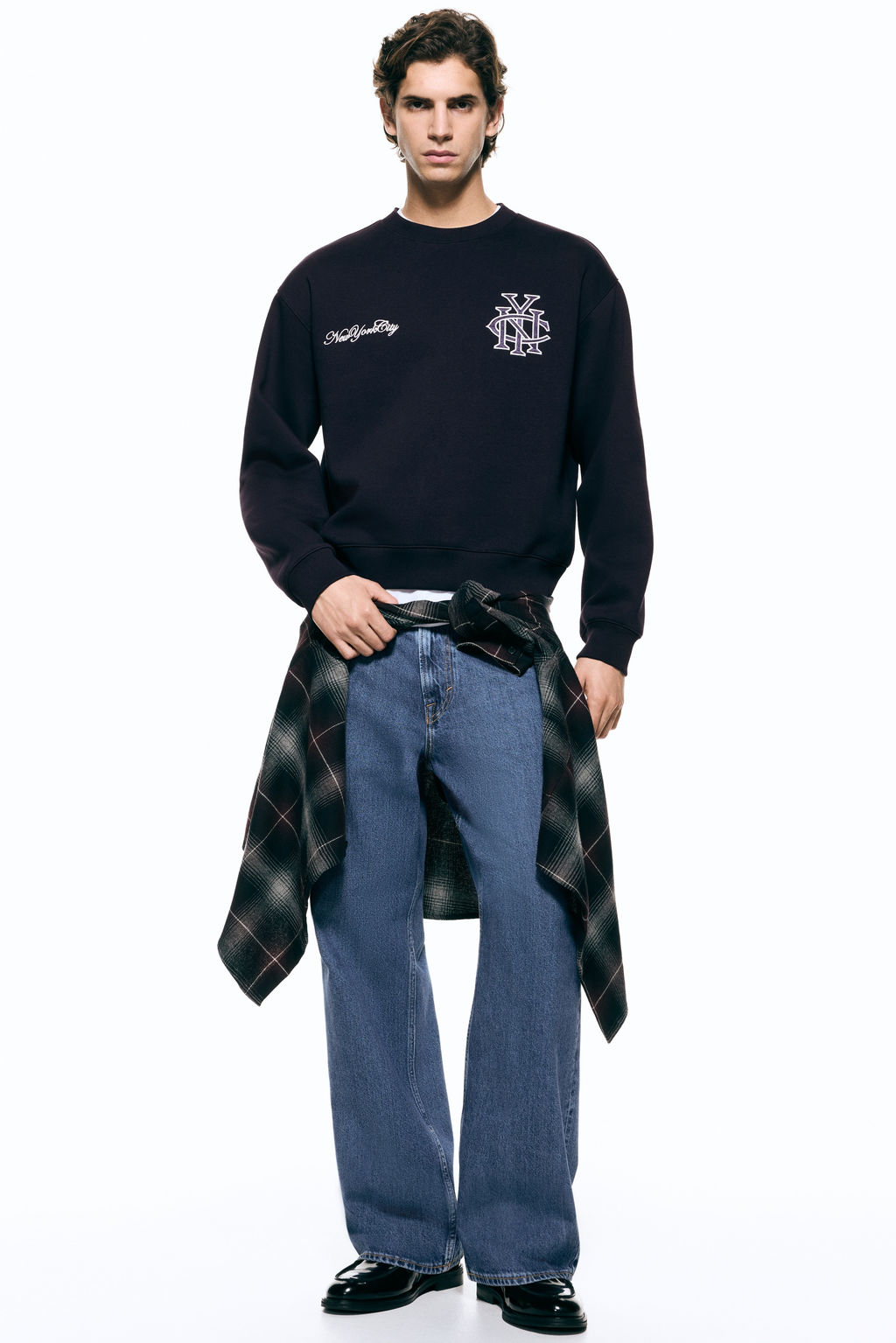 Sudadera estampada Loose Fit - H&m фото 7