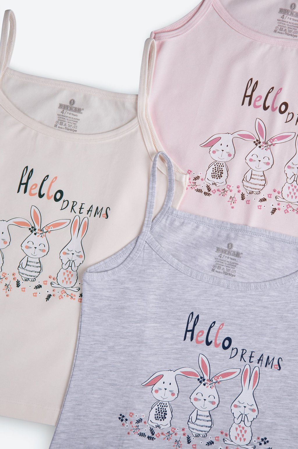 Майка на бретелях для девочки 3 шт. Baykar  фото 6