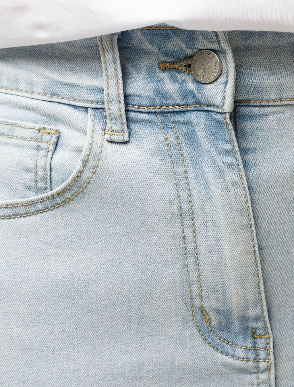 D54.085 Джинсы женские голубой