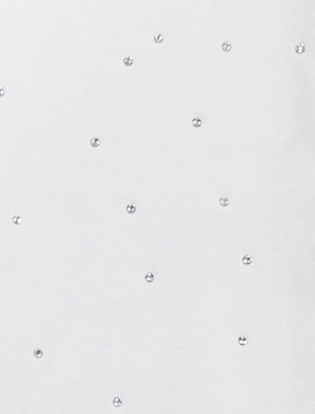 Футболка из премиального хлопка с принтом стразами - Vilatte фото 2