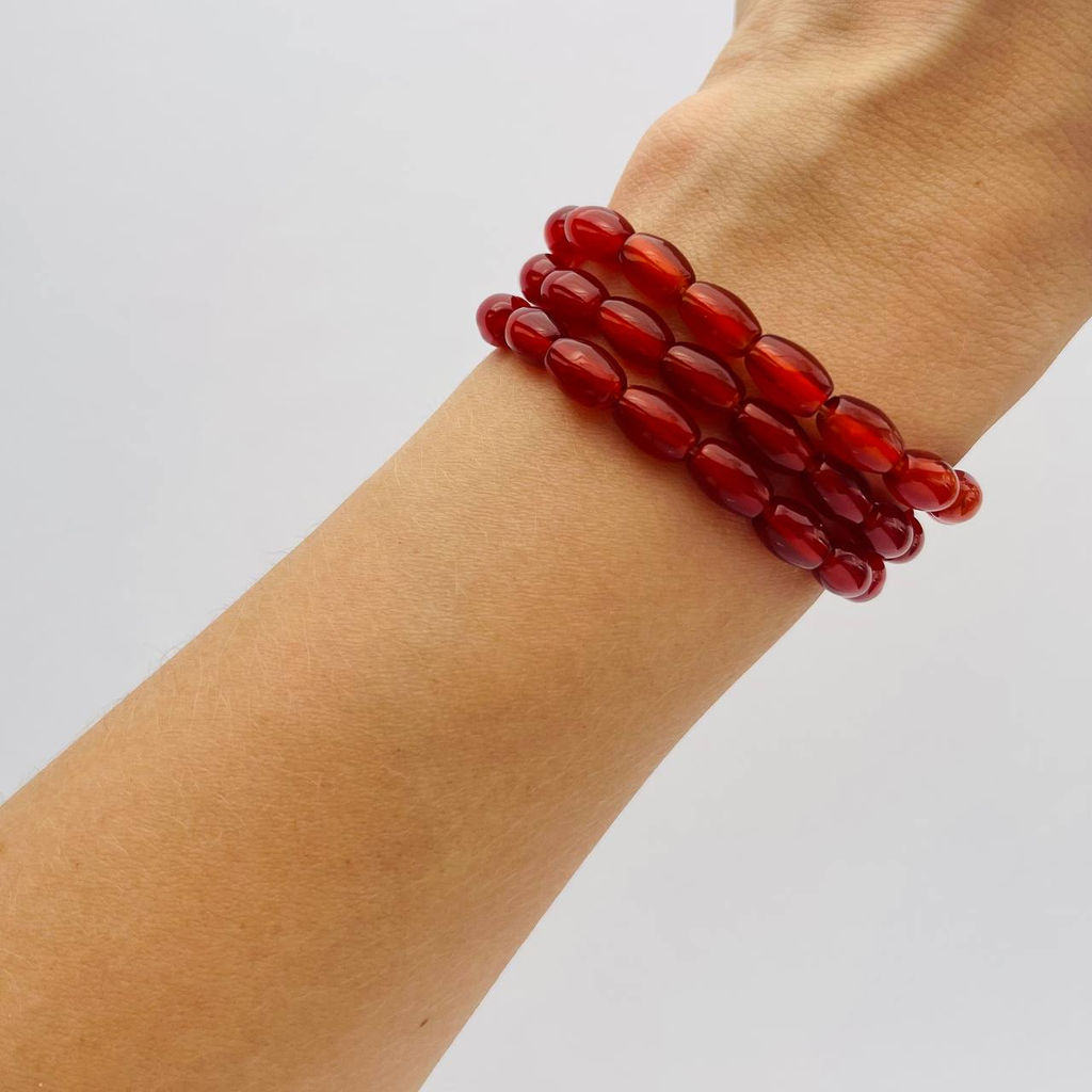 Бусины для украшений из Сердолика 38 см