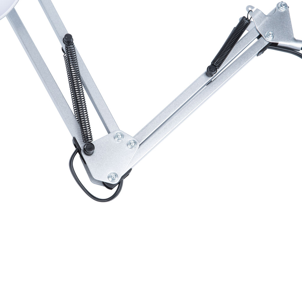 TLI-221 SILVER E27 Светильник настольный. Цоколь Е27. 60W. Механический выключатель. Серебристый. ТМ Uniel - Volpe фото 7