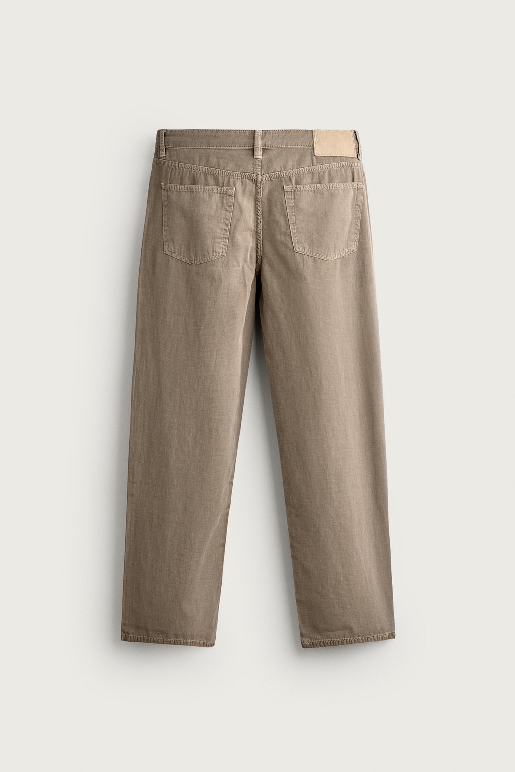 JEANS STRAIGHT FIT / Marr?n claro - Zara фото 8