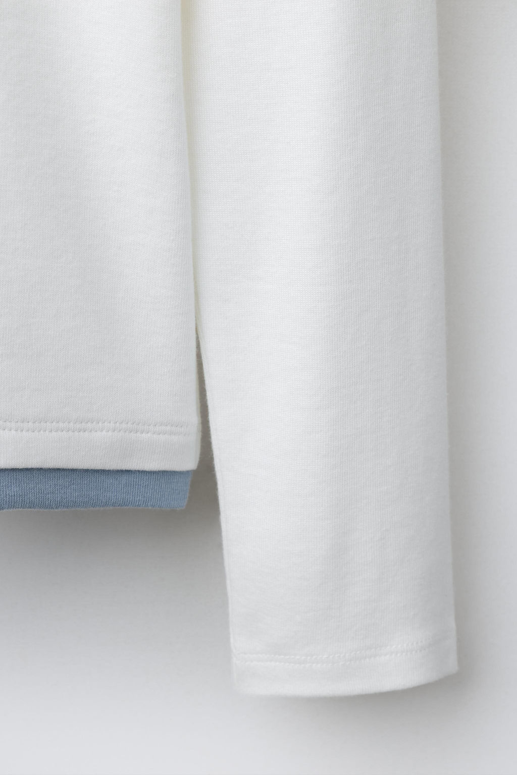 DOUBLE T-SHIRT WITH MODAL - Zara фото 4