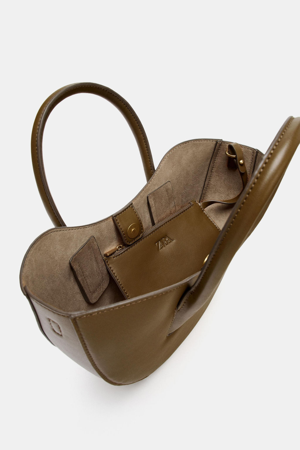OVAL MINI TOTE BAG - Zara фото 13