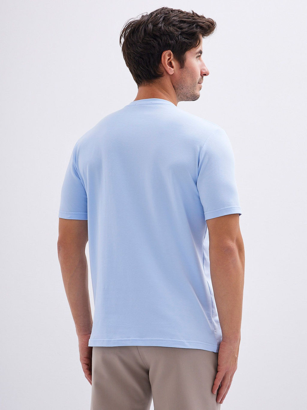 Футболка мужская короткий рукав GREG G145-KO-SA-S5120-N (св.голубой)