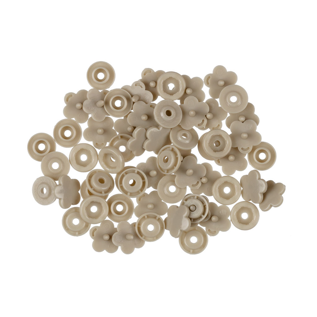 Кнопка Micron POM-12 FL/500 Кнопки пластиковые пластик d 12 мм 500 шт. № 014 серый