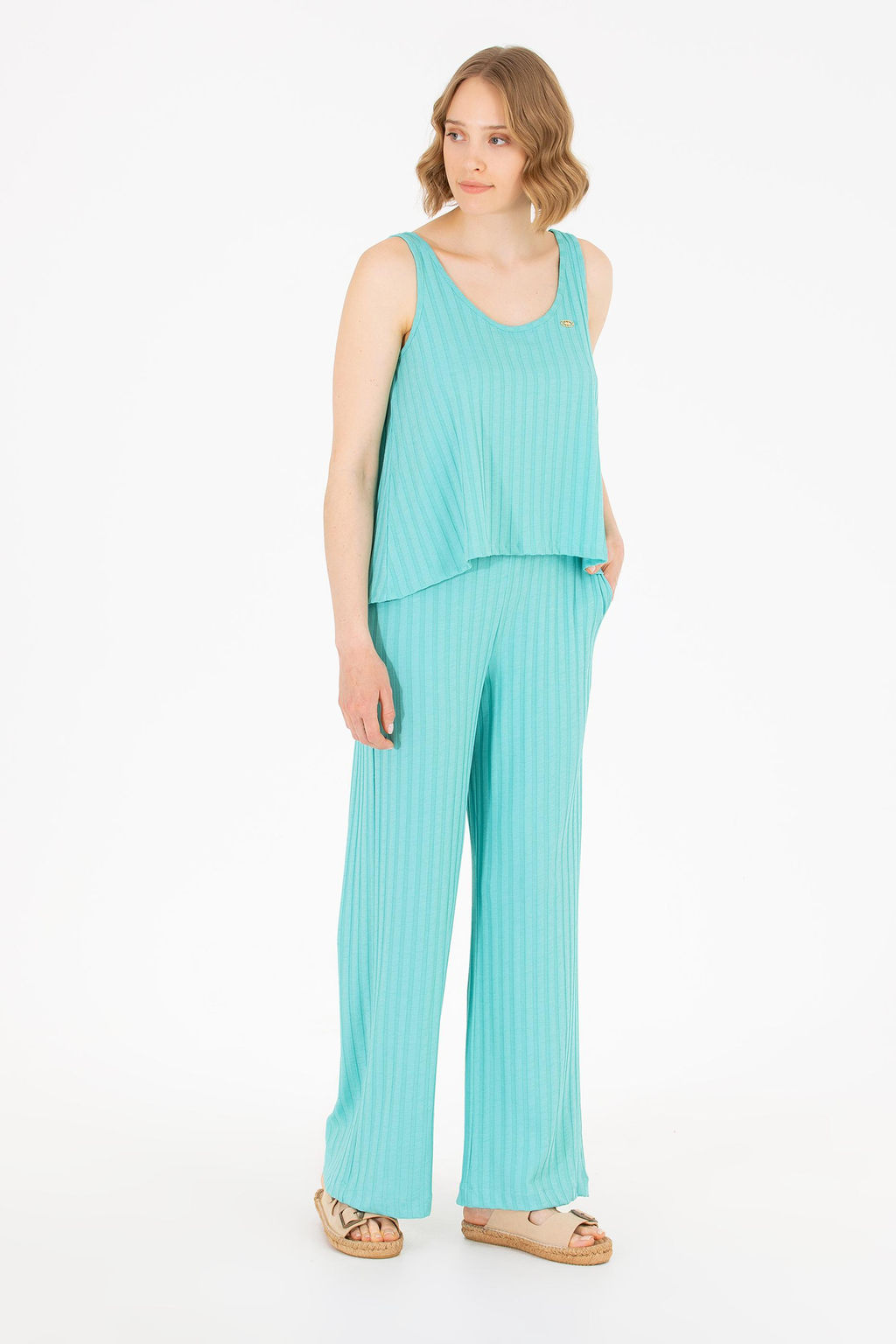 U. S. Polo Assn Женские мятные спортивные штаны - U.s. polo assn фото 3