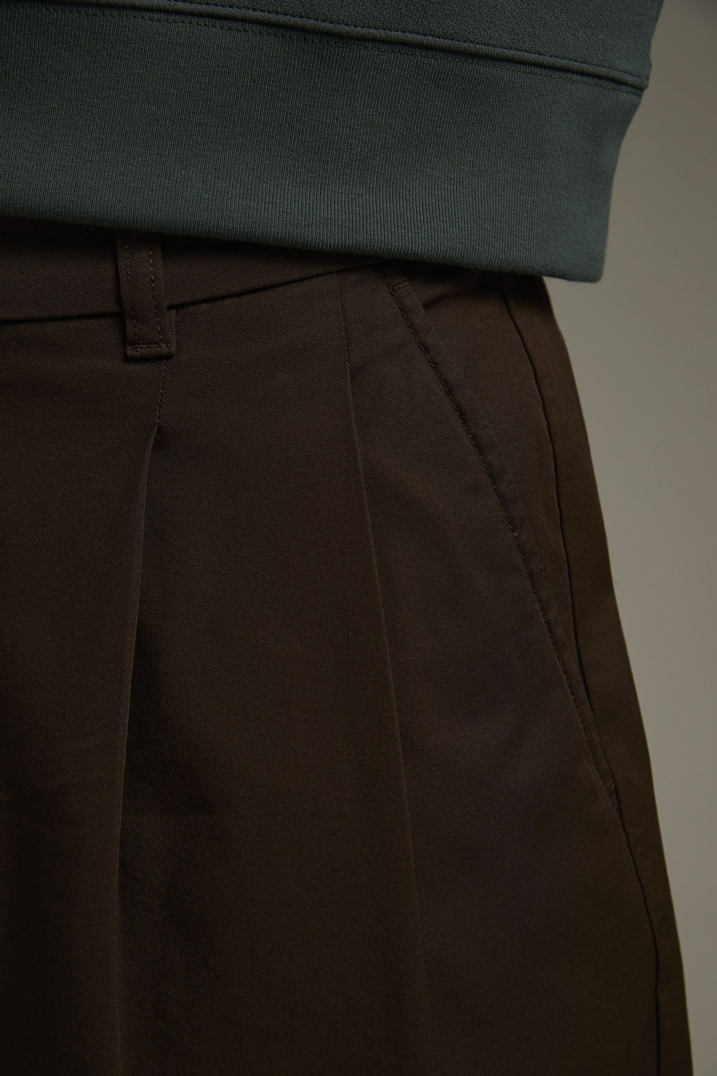 Брюки текстильные Коричневый