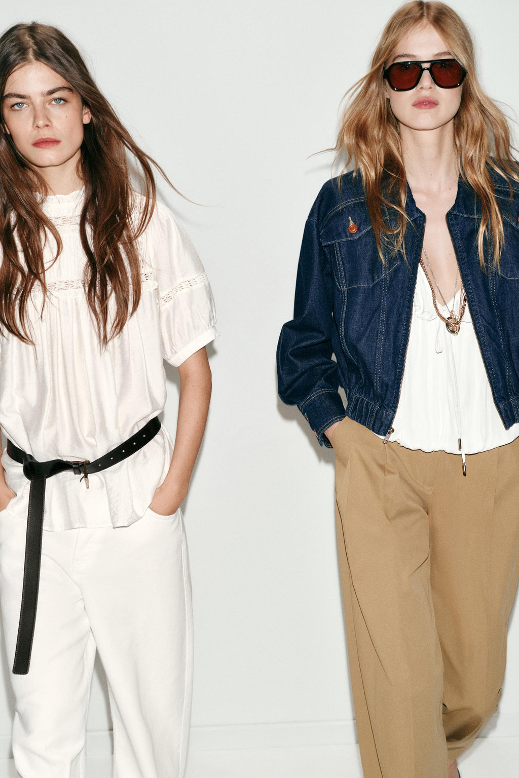 Z1975 DENIM BOMBER JACKET - Zara фото 7