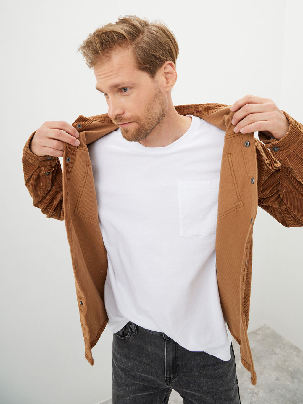 Мужская Рубашка - Mossmore фото 35