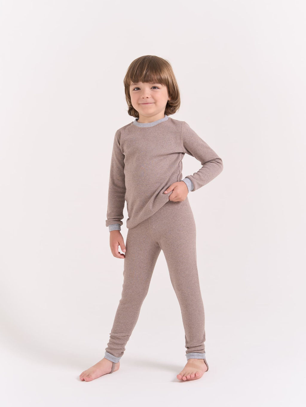 Комплект термобелья Какао - Bungly фото 6