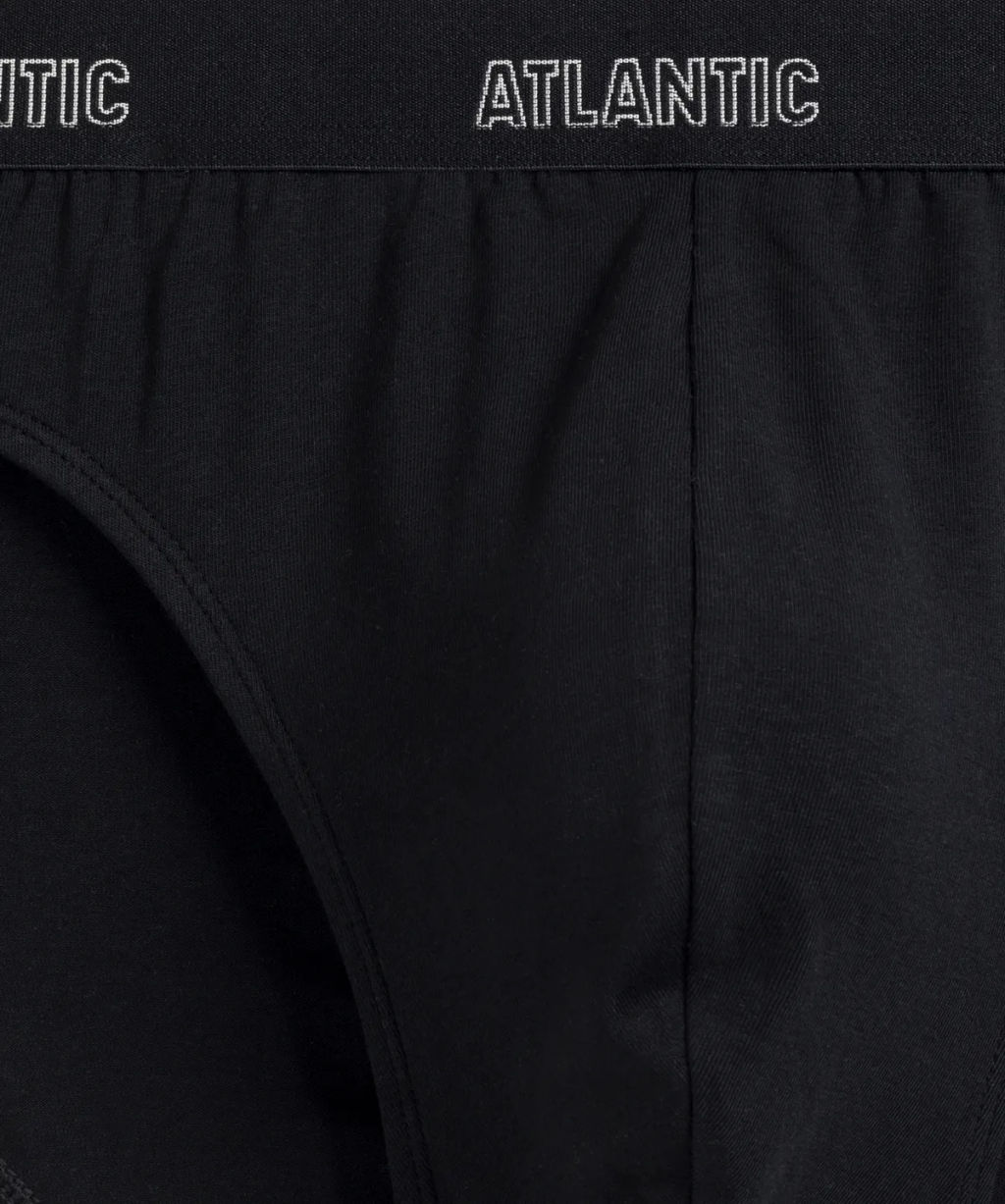 ATLANTIC MP-1577 Трусы спорт Modal черный  фото 3