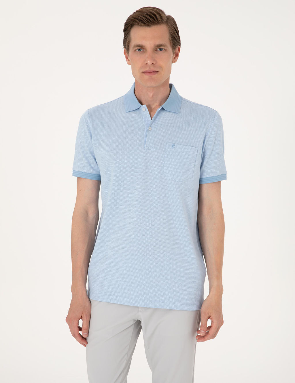 A__k Mavi Regular Fit Ti__rt