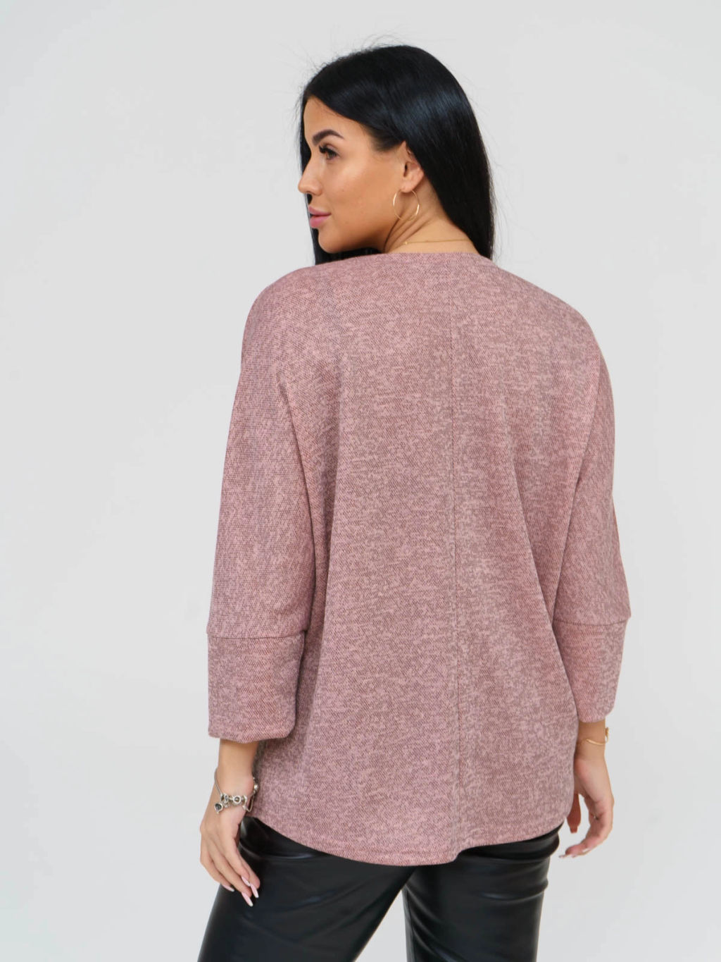 Туника женская, цвет розовый