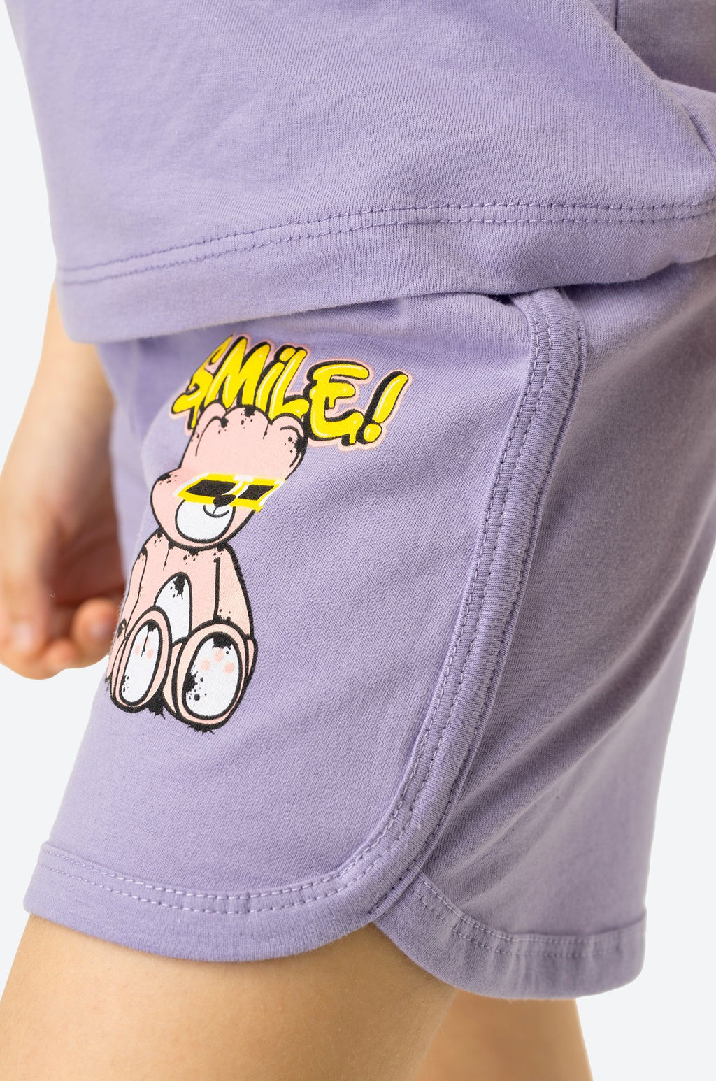 Хлопковый летний костюм для девочки Bonito  фото 7