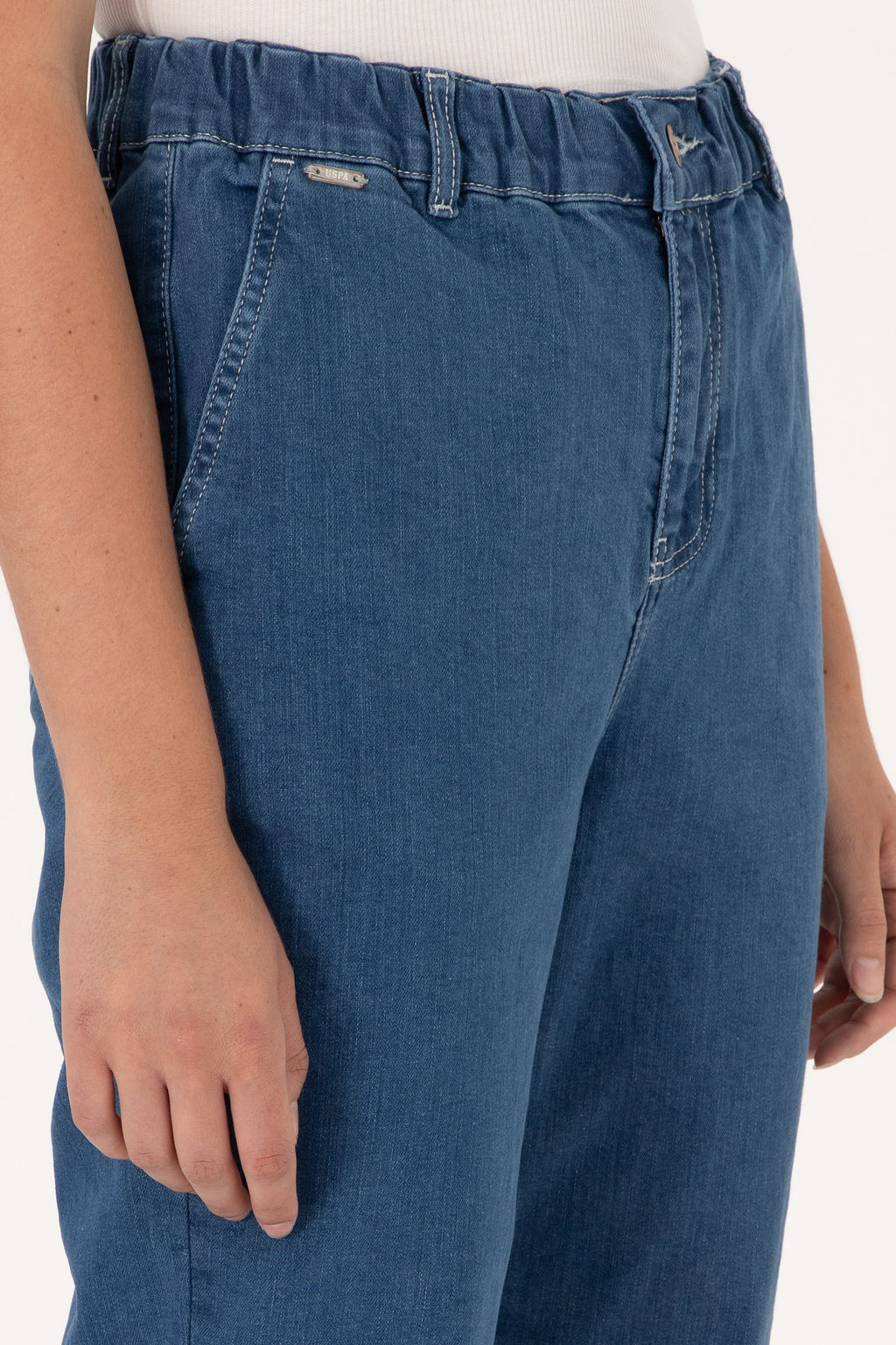 Kad_n A__k Mavi Carrot Fit Jean Pantolon Sepette S_rpriz _ndirim - U.s. polo assn фото 11