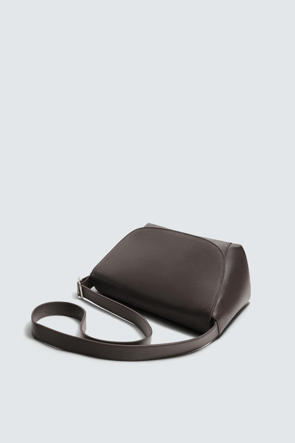 LEATHER CROSSBODY BAG - Zara фото 4