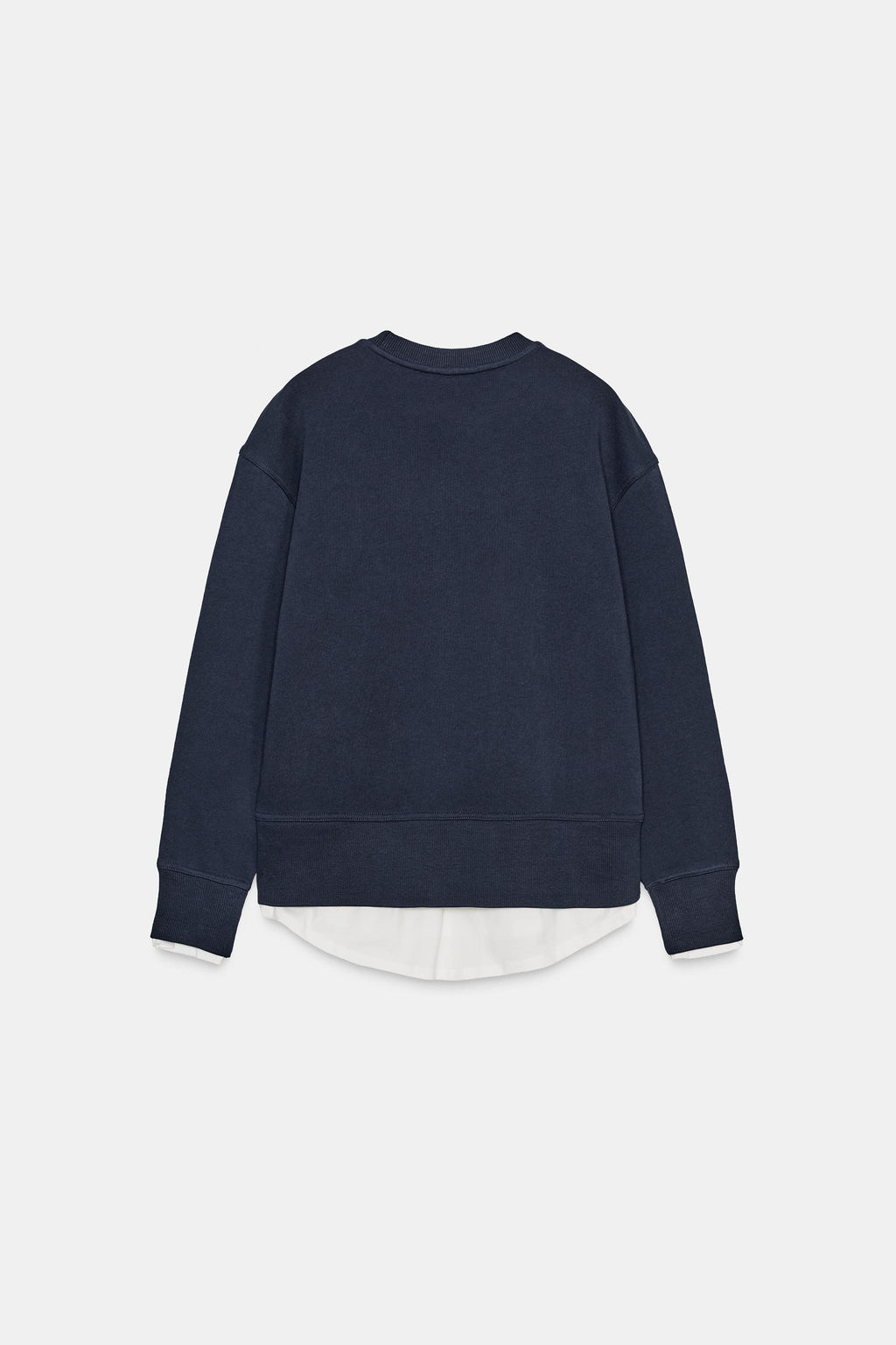 CONTRAST PLUSH SWEATSHIRT - Zara фото 5