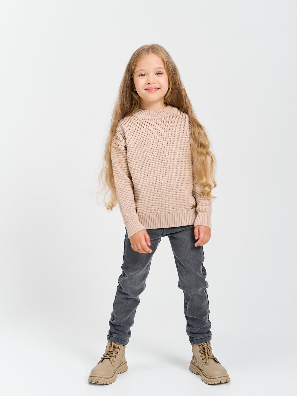 Джемпер вязаный Нюд - Bungly фото 9