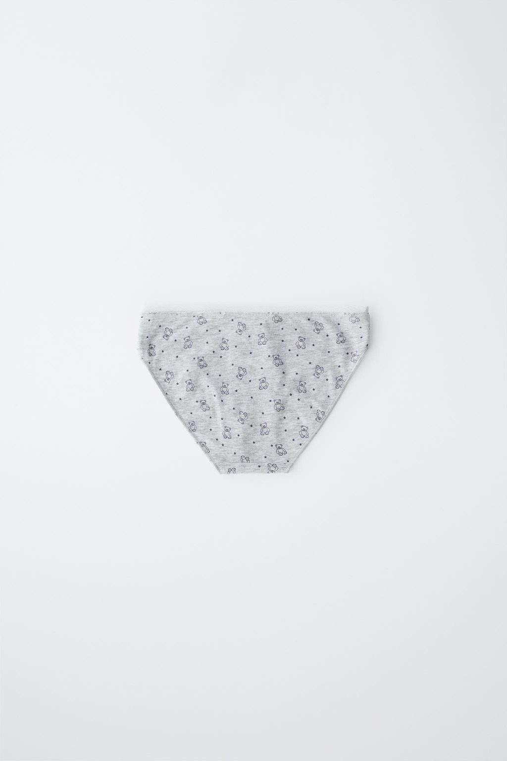 6-14 A?OS/ PACK SEIS BRAGUITAS OSOS / Azul / Blanco - Zara фото 4