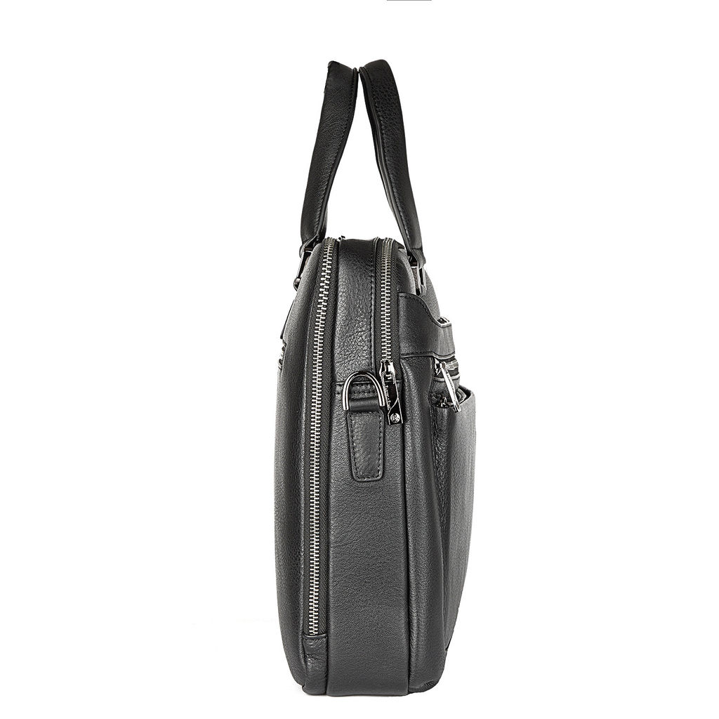 Мужская кожаная сумка деловая - Barcelo biagi фото 4