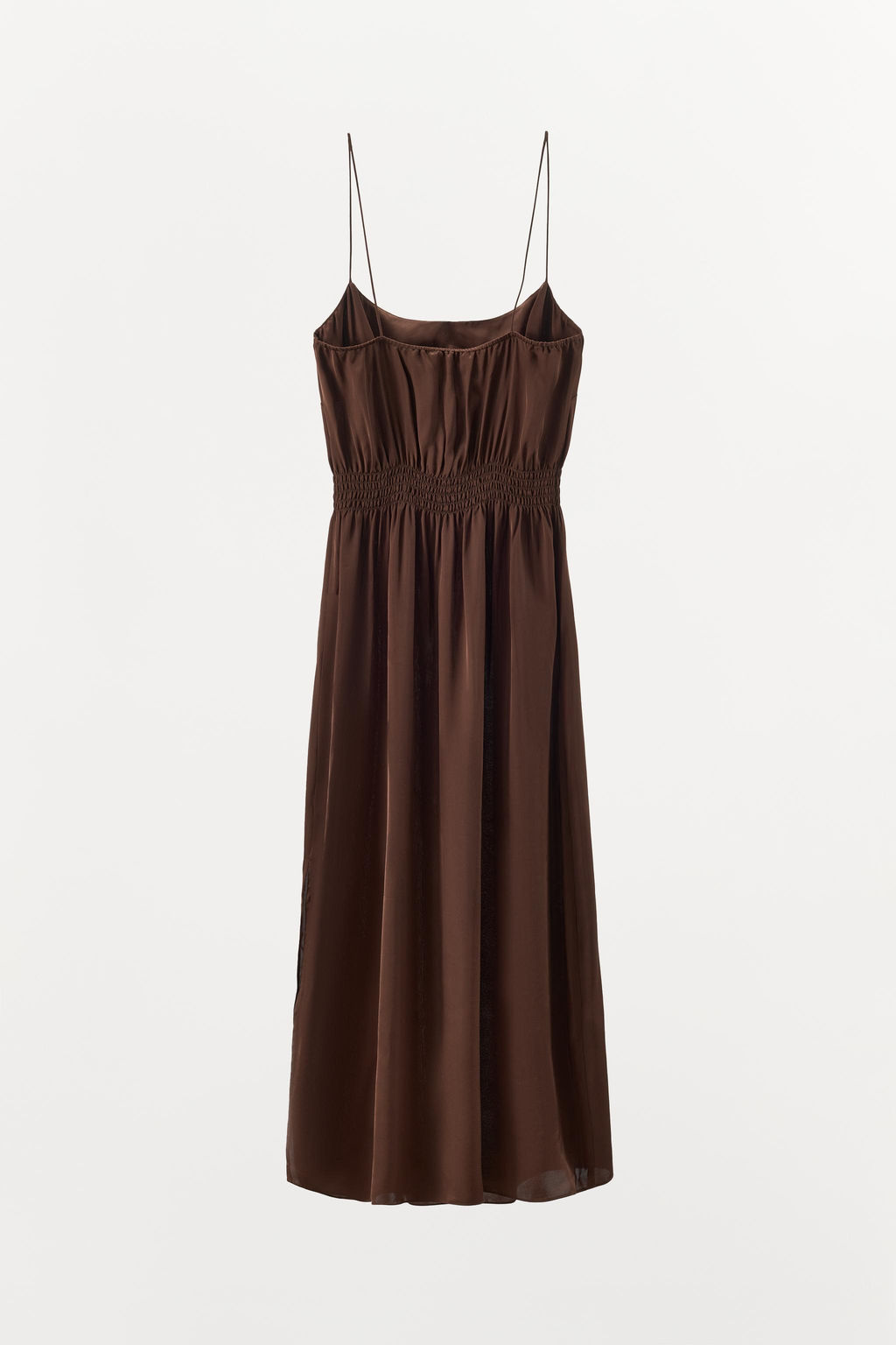 GATHERED SATIN DRESS - Zara фото 5