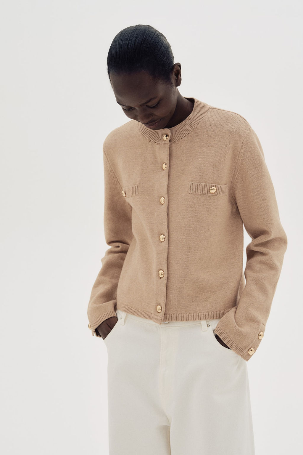 Cardigan con botones - H&m фото 3