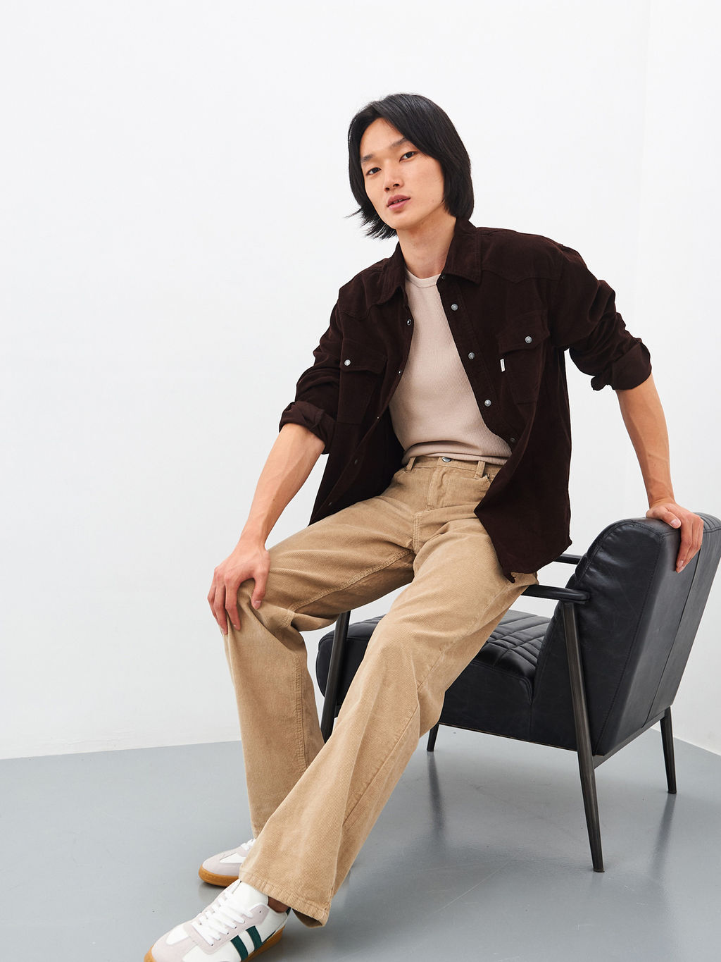 Мужские Брюки Трубы - Mossmore фото 21