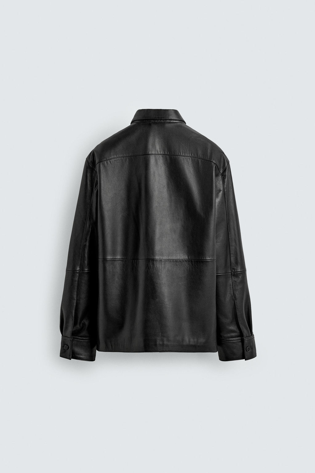 NAPPA LEATHER OVERSHIRT - LIMITED EDITION - Zara фото 18