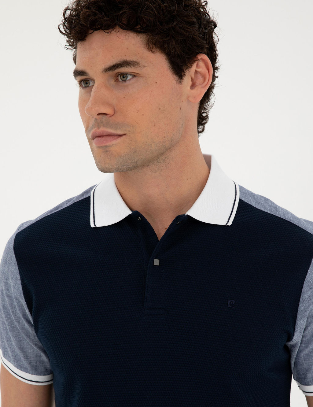 Lacivert Slim Fit Ti__rt