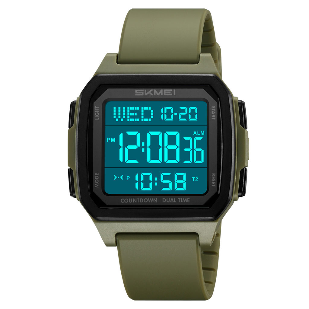 Часы наручные Skmei мужские электронные спортивные 2515green