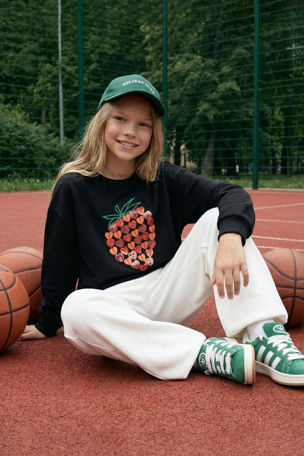 Pembe*003 K?z Cocuk Mevsimlik-Ince Leopar Desenli Orme Sweatshirt TKDAW25SW00001 - Trendyolmilla фото 51
