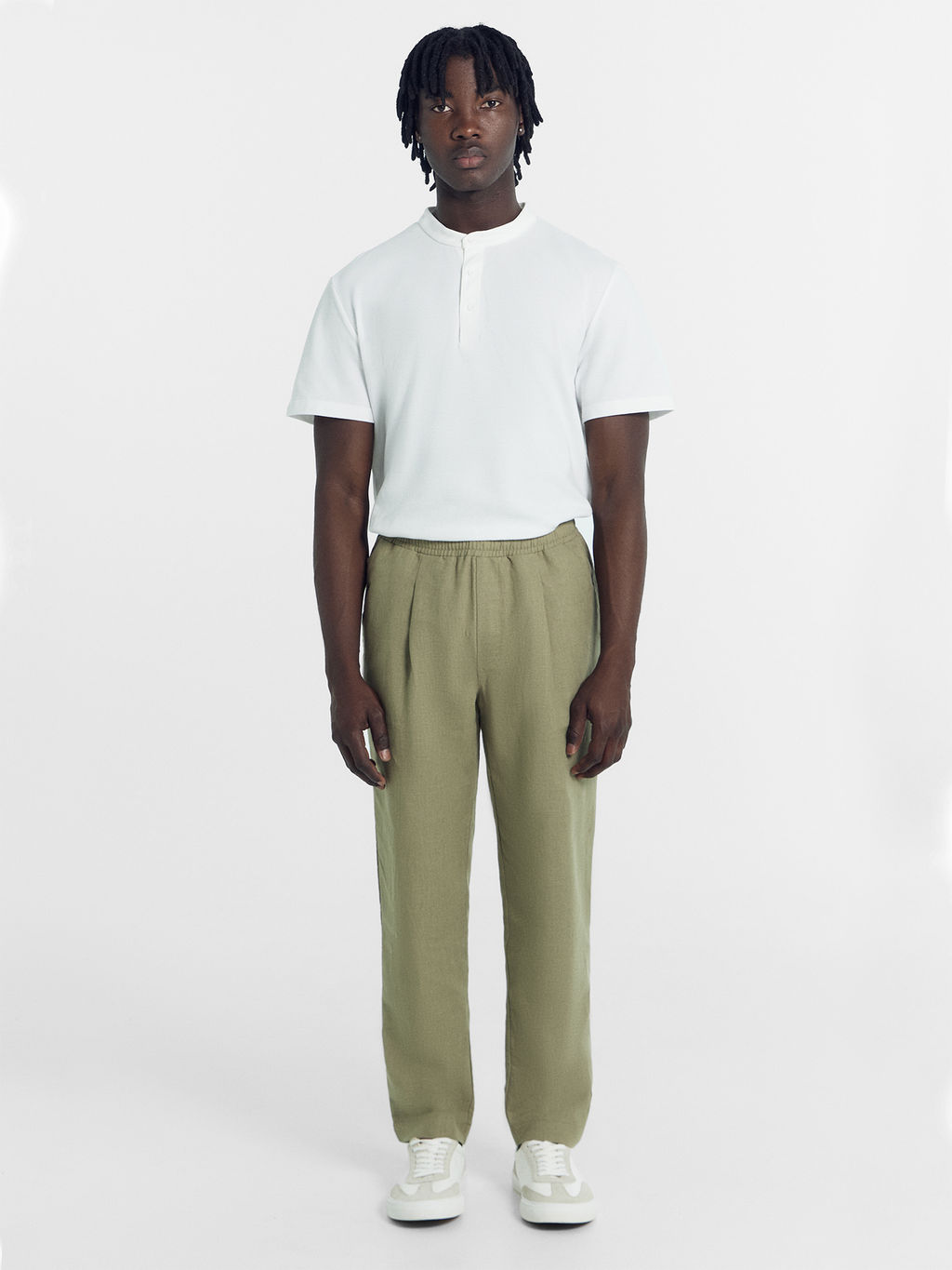 Брюки мужские в цвете хаки хаки 181238 - Mark formelle фото 3