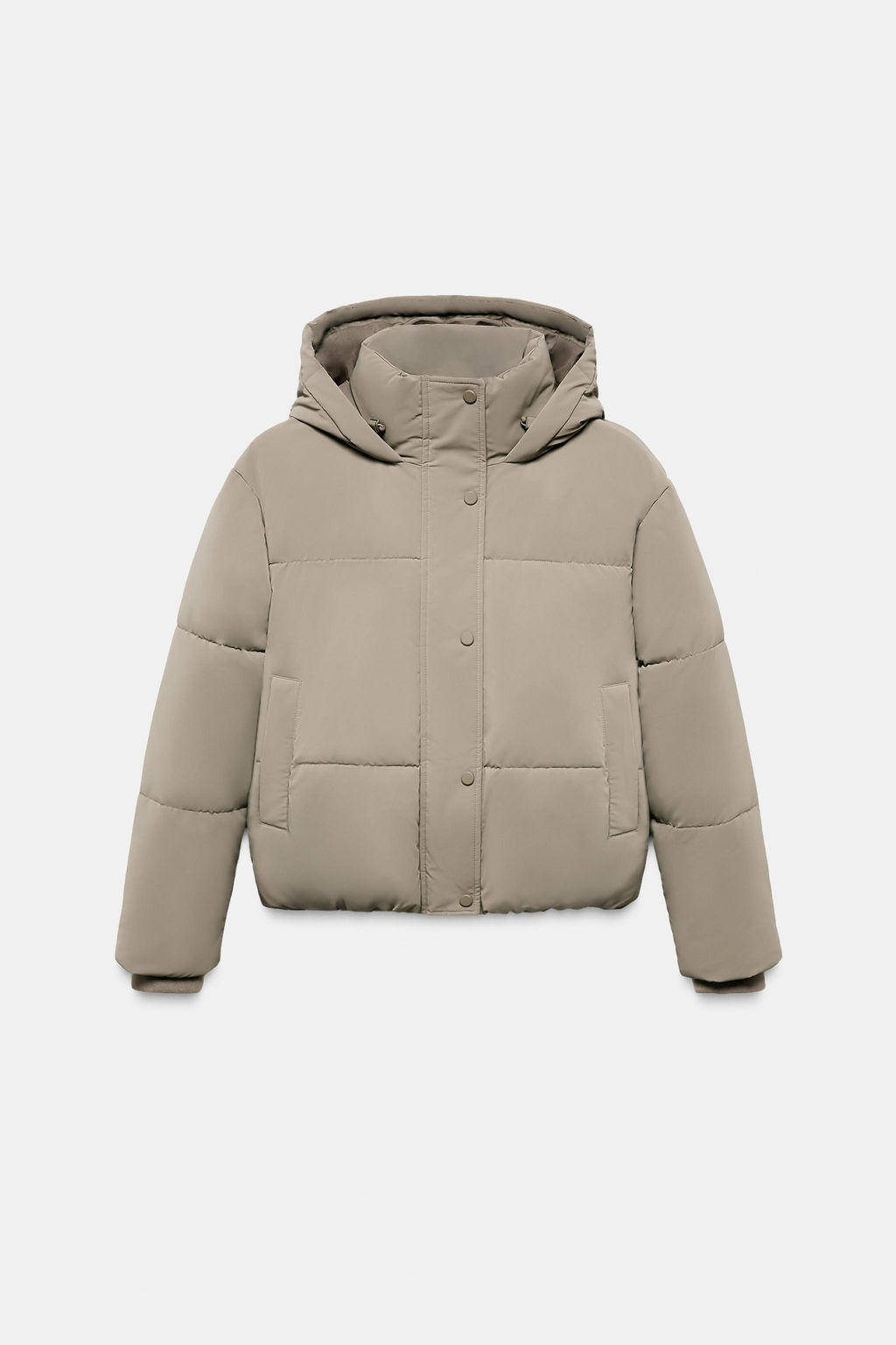 WATER-REPELLENT AND WINDPROOF SHORT HOODED ANORAK