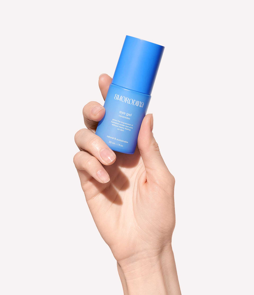 Увлажняющий гель для кожи вокруг глаз с церамидами и гиалуроновой кислотой