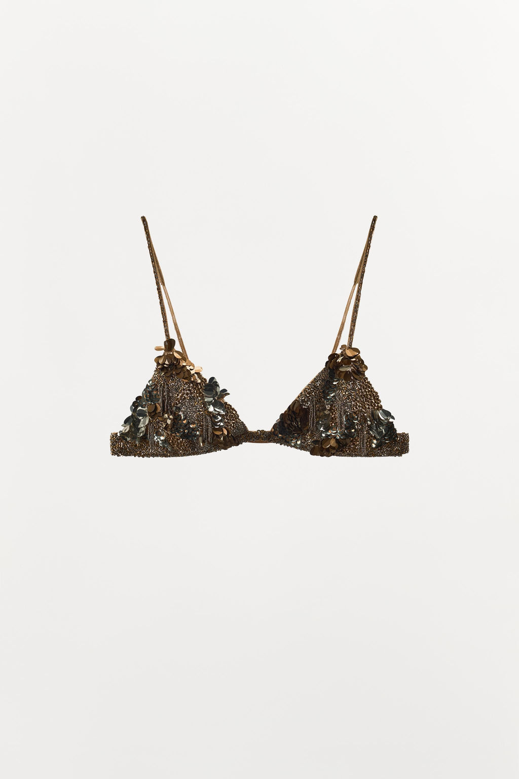 BEADED SEQUIN BRA - Zara фото 4