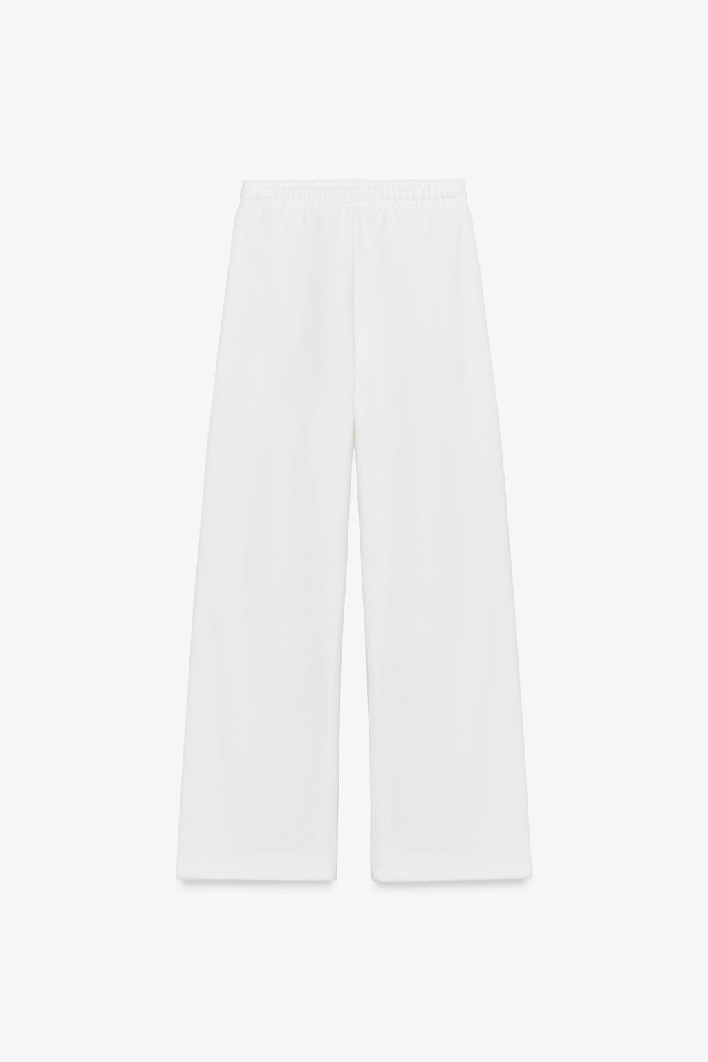 COTTON EMBROIDERED TEXT TROUSERS - Zara фото 7