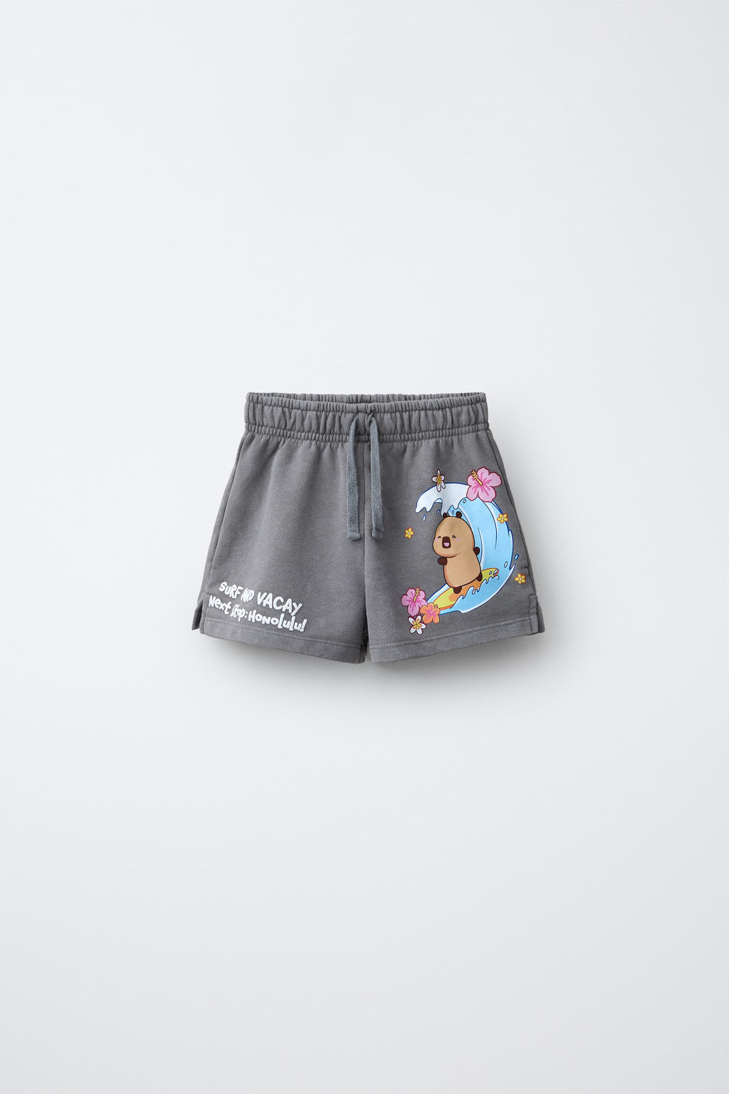 BERMUDA EFECTO LAVADO CAPIBARA CAPYFUN  / Gris antracita - Zara фото 3