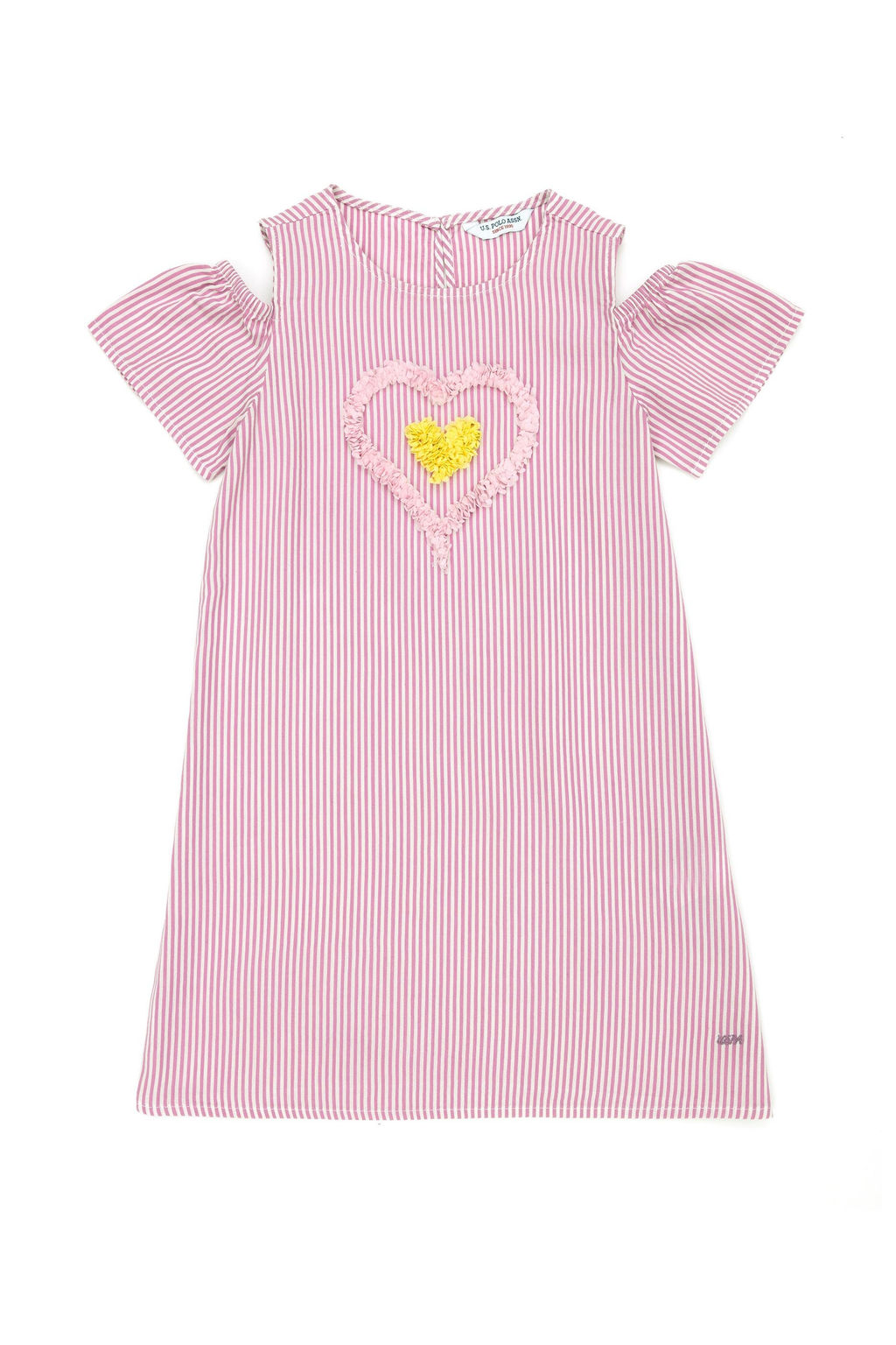U. S. Polo Assn Тканое платье Магнолия для девочек с короткими рукавами - U.s. polo assn фото 8