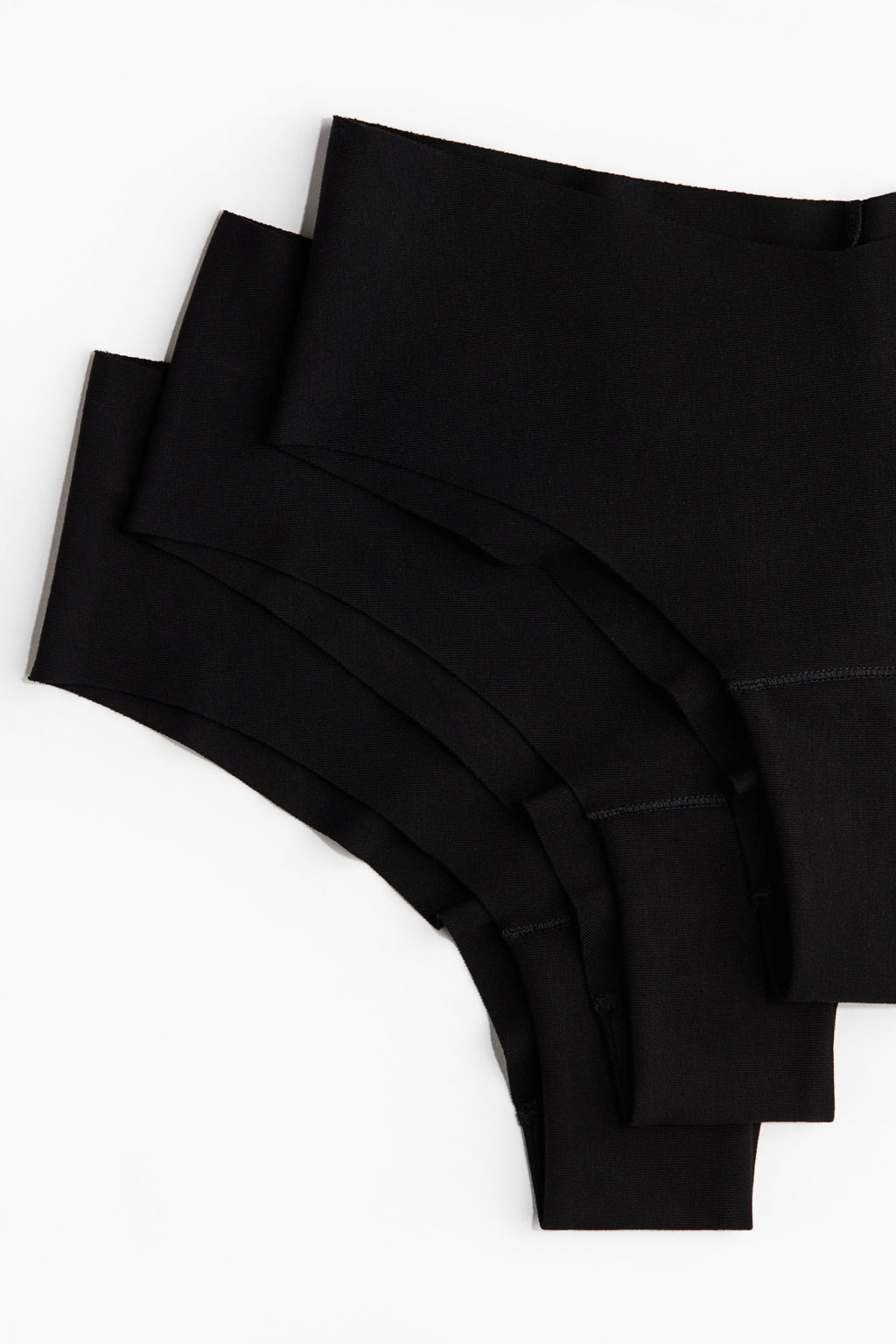 Pack 3 bragas hipster de algod?n efecto invisible - H&m фото 4