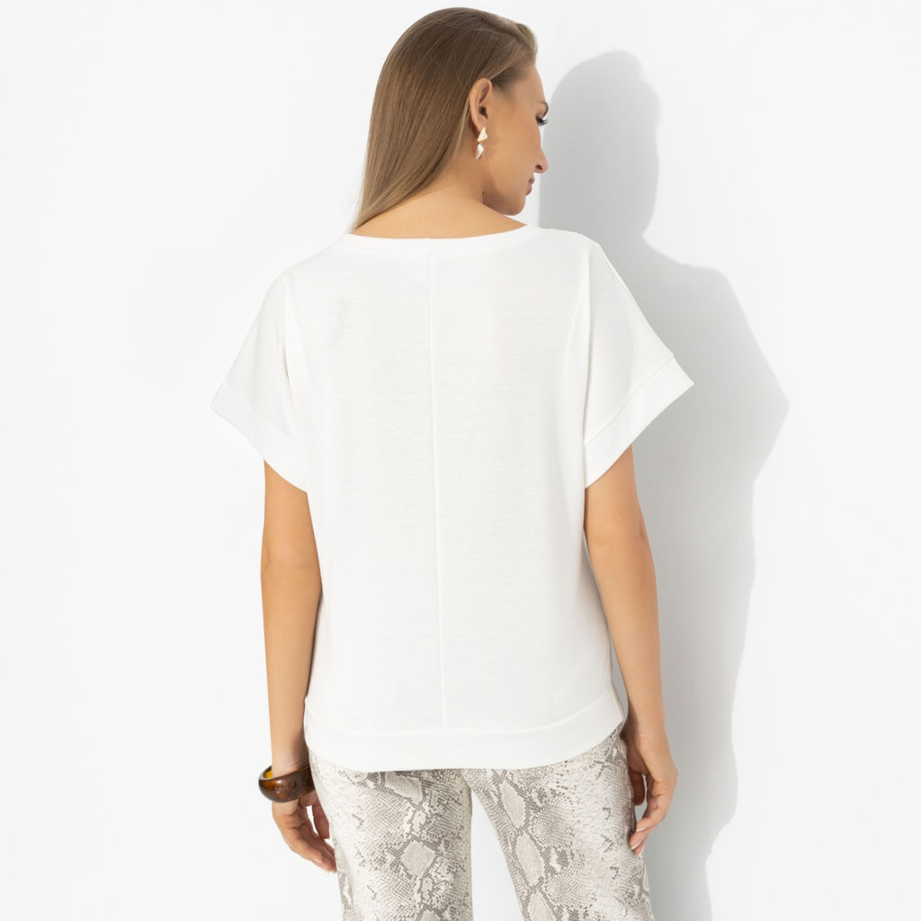 Футболка для сотни образов, Всегда иначе (молочная) - Charutti фото 5