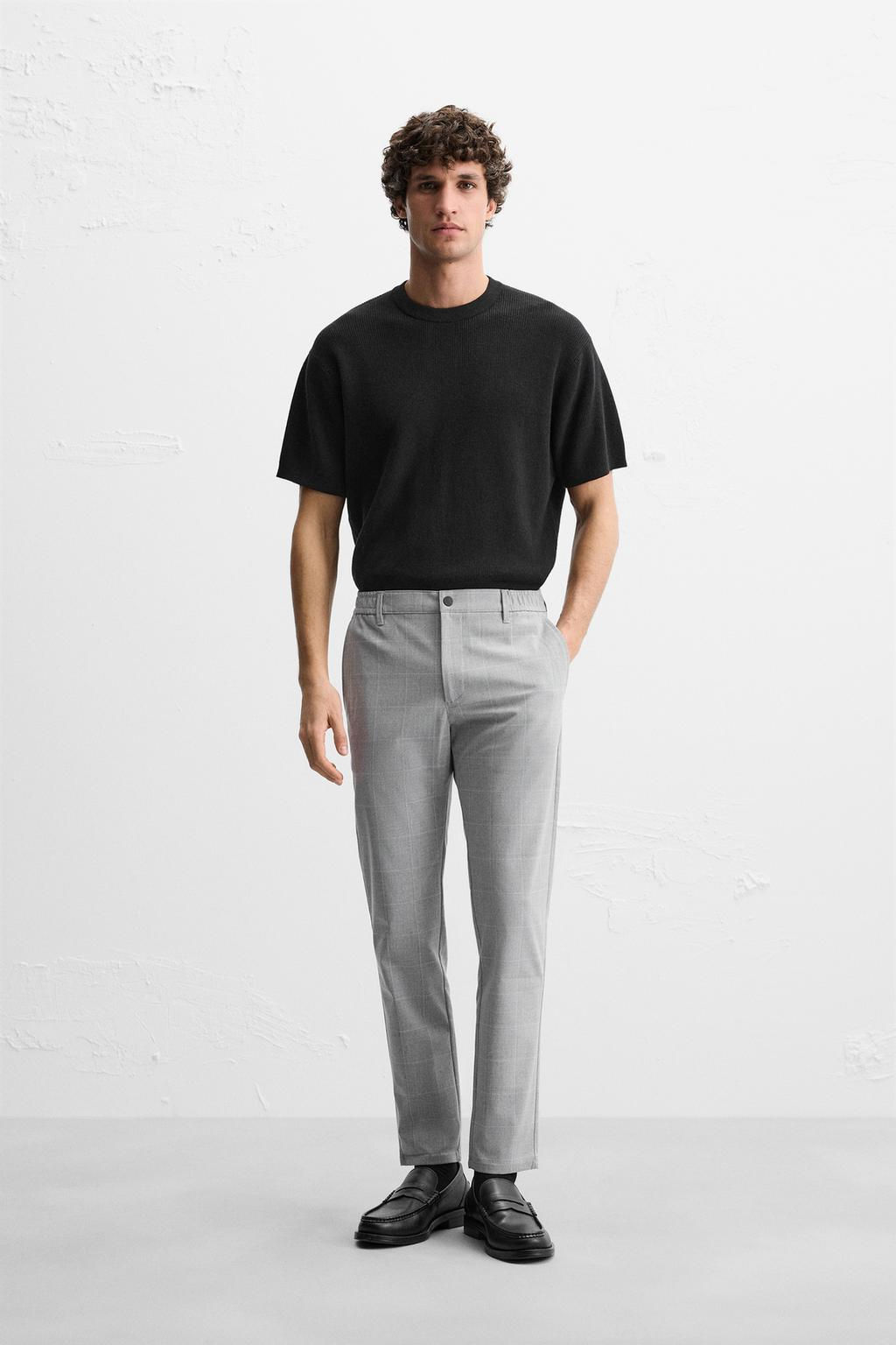 SLIM FIT COMFORT TROUSERS - Zara фото 20