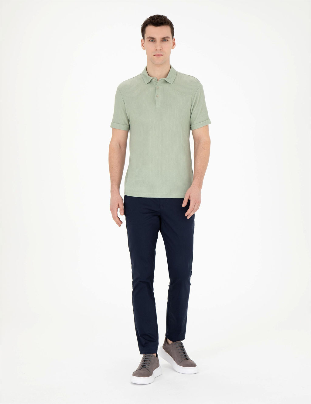 Ye_il Slim Fit Ti__rt - Pierre cardin фото 4