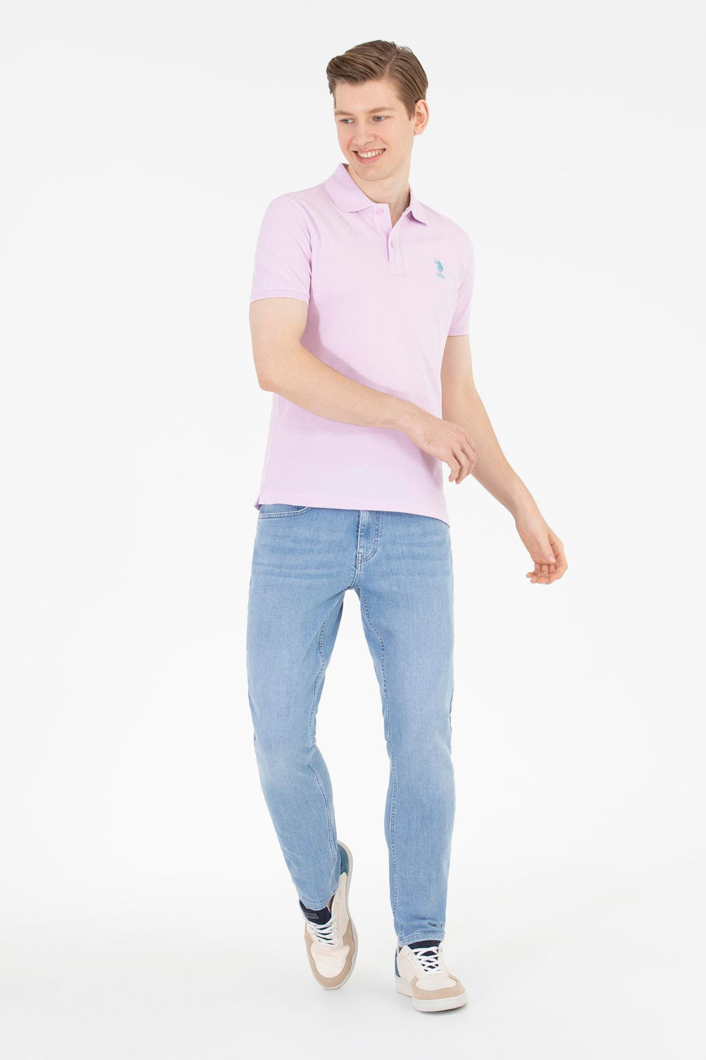 U. S. Polo Assn Мужская футболка-поло Magnolia Basic - U.s. polo assn фото 18