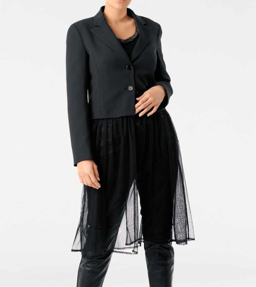 Блейзер, черный - Ashley brooke фото 6